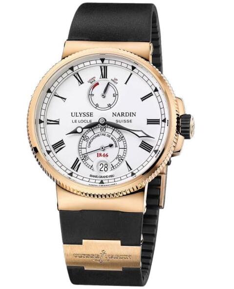 Review Best Ulysse Nardin Marine Chronometer Manufacture 43mm 1186-126-3/E0 watches sale
